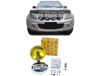 Koplamp - universeel - Hella Comet 500 - Ø 165 mm - geel