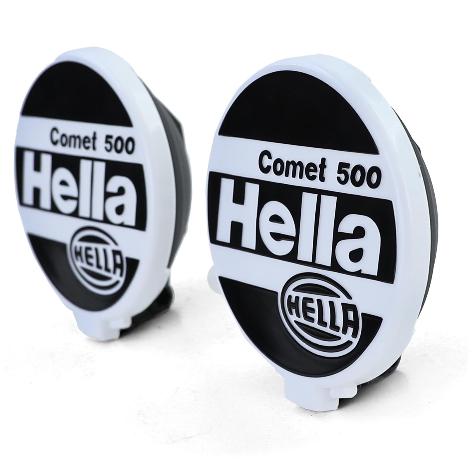 Koplampen - universeel - Hella Comet 500 - Ø 165 mm - geel