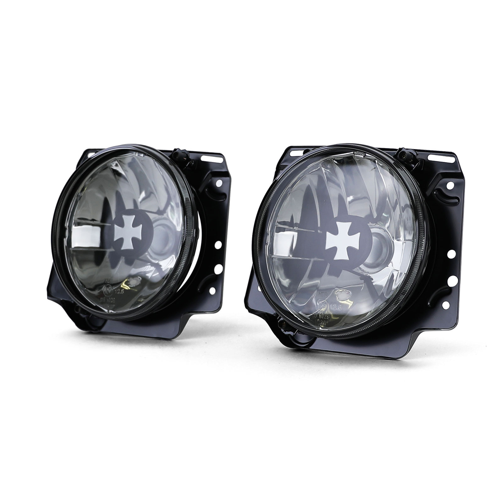 Koplampen geschikt voor VW Golf 2 1983-1991 - gerookt zwart