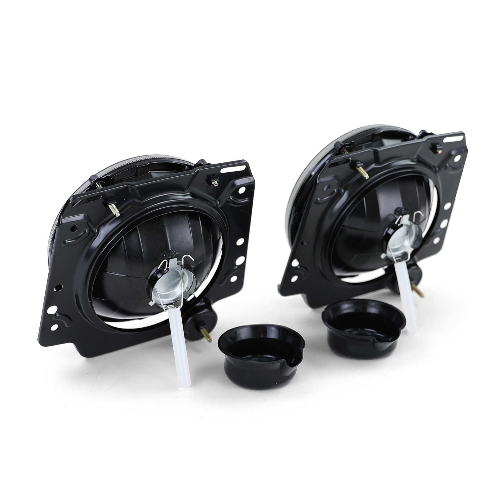 Koplampen geschikt voor VW Golf 2 1983-1991 - gerookt zwart