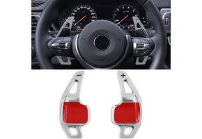 Schakelpeddels - geschikt voor BMW X1 F48 X4 F26 X5 F15 X6 F16 - zilver