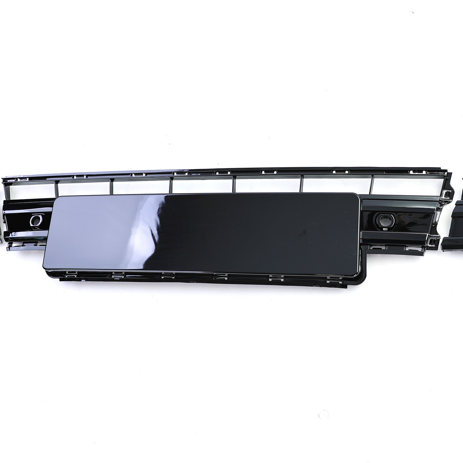 Mistlamp omlijsting - voor VW Bus T6.1 Bus / Transporter vanaf 2019 - glanzend zwart