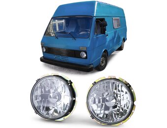 Koplampen - voor VW LT 28 35 40 45 1975-1985 - chroom