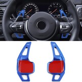 Schakelpeddels geschikt voor BMW X1 F48 X4 F26 X5 F15 X6 F16 - blauw