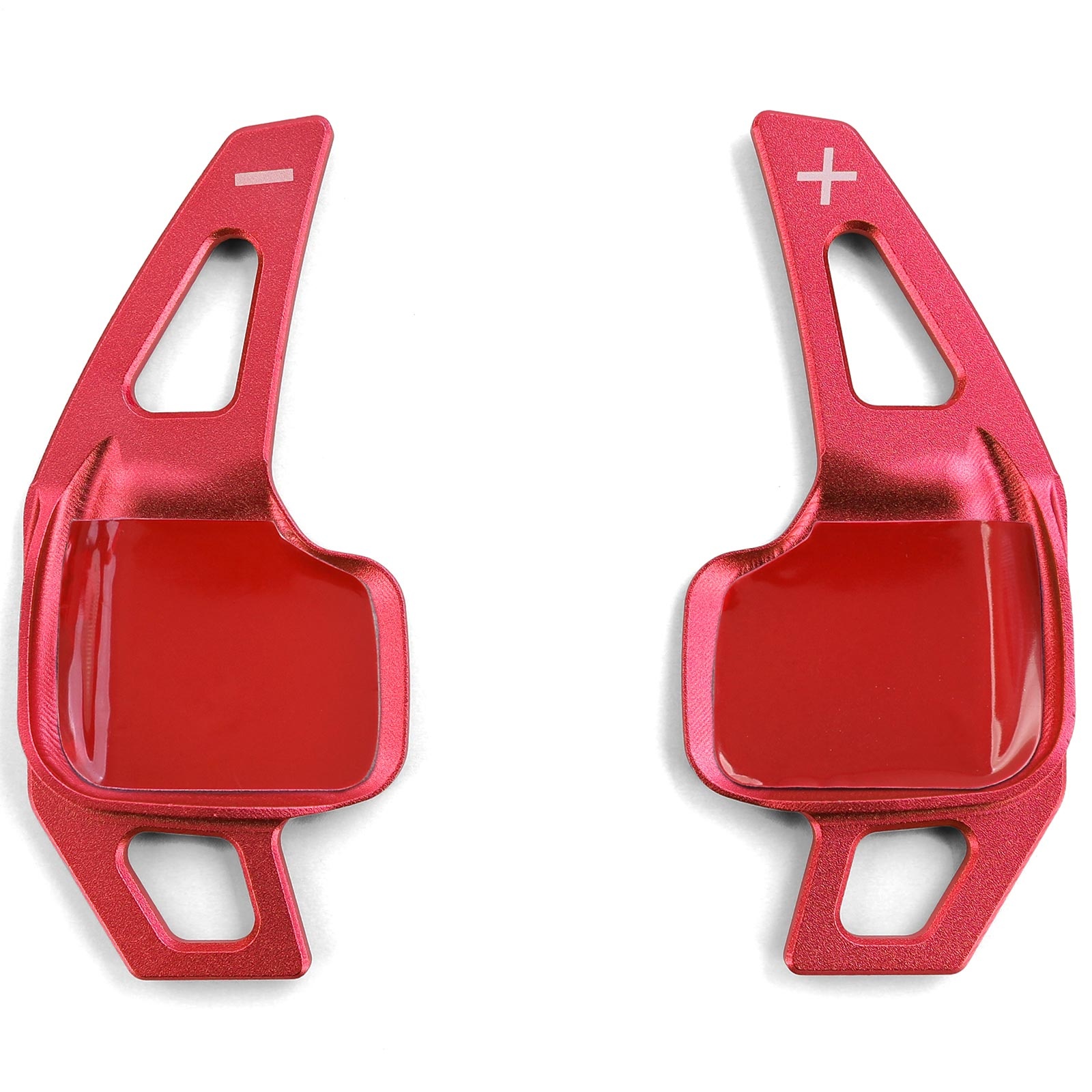 Schakelpeddels geschikt voor BMW 5-serie F10 Sedan F11 Touring F07 GT / 6-serie F06 Gran Coupe F12 Coupé F13 Cabrio / 7-serie F01 - rood