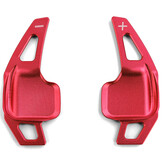 Schakelpeddels geschikt voor BMW 5-serie F10 Sedan F11 Touring F07 GT / 6-serie F06 Gran Coupe F12 Coupé F13 Cabrio / 7-serie F01 - rood