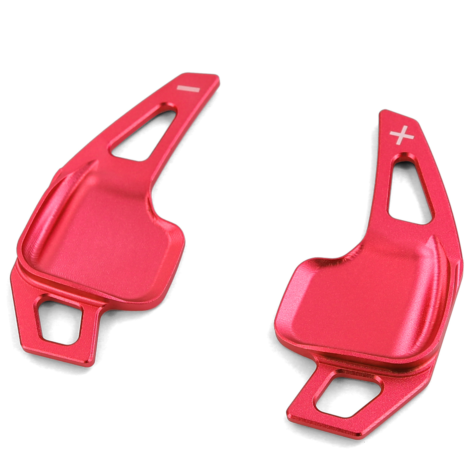 Schakelpeddels - voor BMW 5-serie F10 Sedan F11 Touring F07 GT / 6-serie F06 Gran Coupe F12 Coupé F13 Cabrio / 7-serie F01 - rood