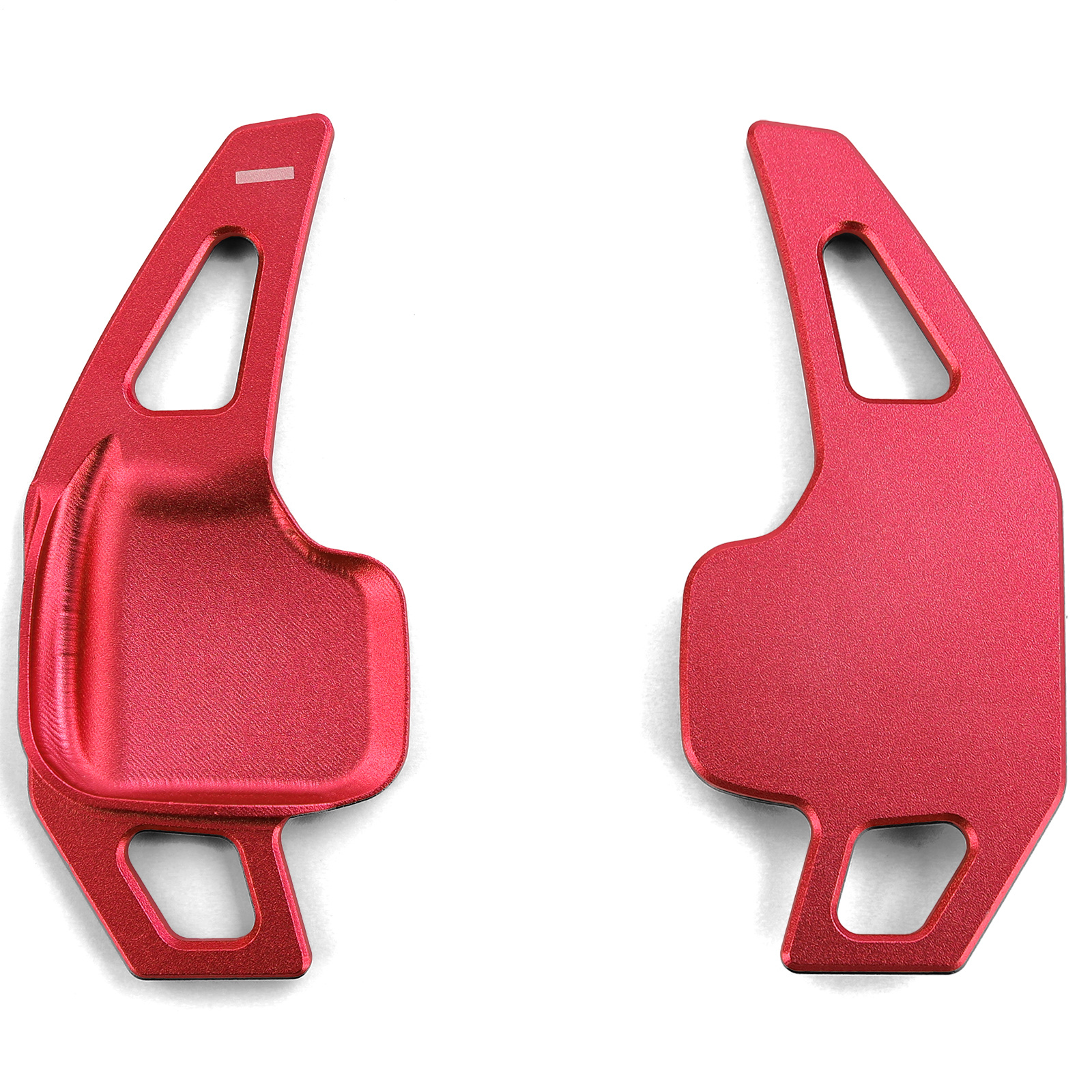 Schakelpeddels - voor BMW 5-serie F10 Sedan F11 Touring F07 GT / 6-serie F06 Gran Coupe F12 Coupé F13 Cabrio / 7-serie F01 - rood