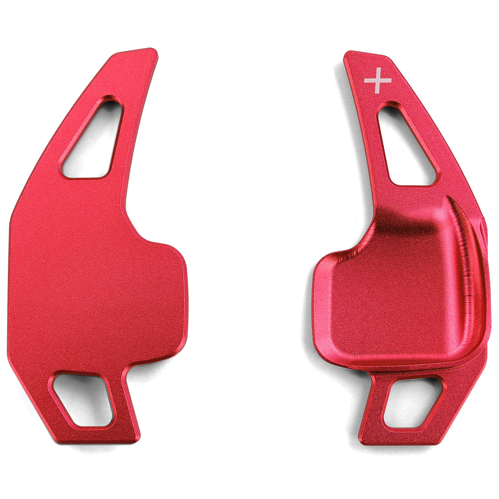 Schakelpeddels - voor BMW 5-serie F10 Sedan F11 Touring F07 GT / 6-serie F06 Gran Coupe F12 Coupé F13 Cabrio / 7-serie F01 - rood