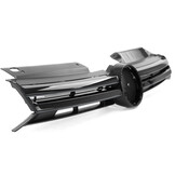 Grill auto - voor VW Golf 6 en GTI / sedan / variant / cabrio 2008-13 - glanzend zwart