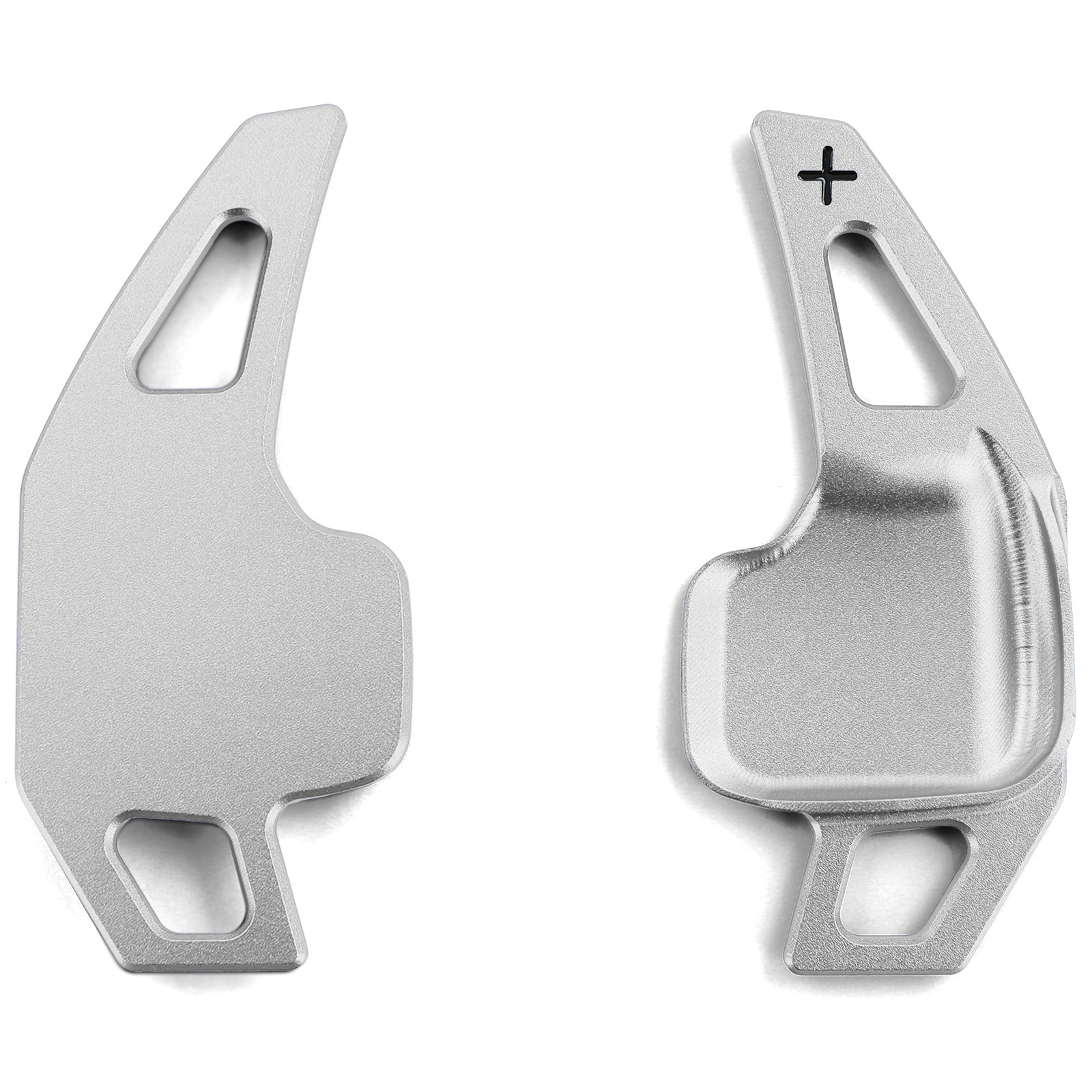 Schakelpeddels - voor BMW 5-serie F10 Sedan F11 Touring F07 GT / 6-serie F06 Gran Coupe F12 Coupé F13 Cabrio / 7-serie F01 - zilver