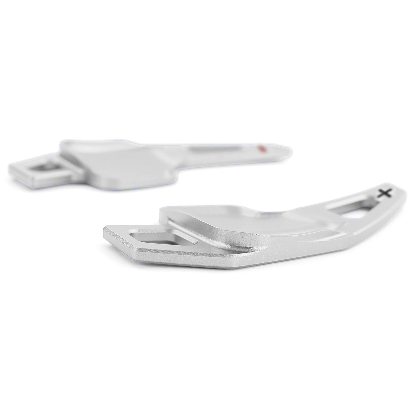 Schakelpeddels - voor BMW 5-serie F10 Sedan F11 Touring F07 GT / 6-serie F06 Gran Coupe F12 Coupé F13 Cabrio / 7-serie F01 - zilver