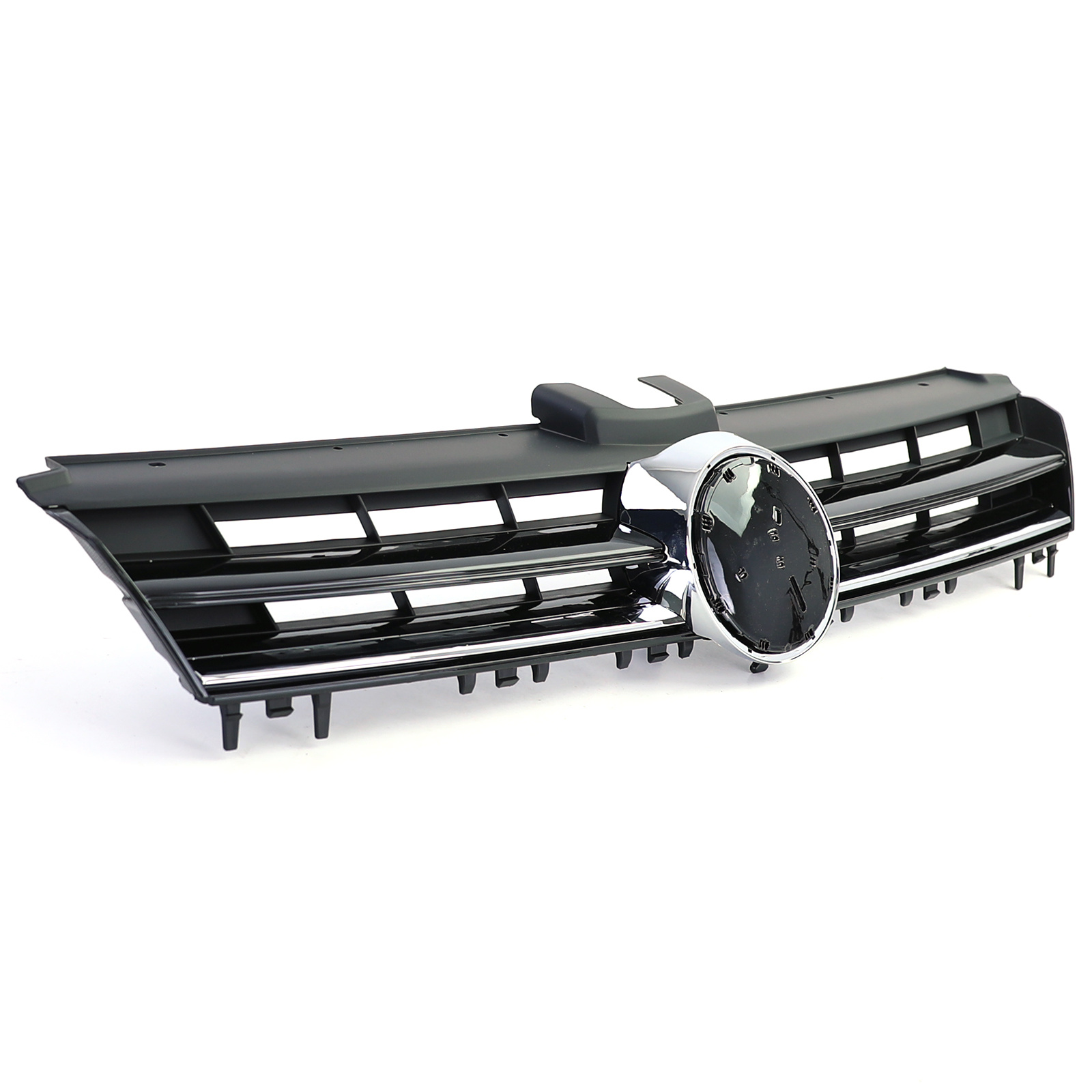 Grill auto - voor VW Golf 7 / 5G / pre-facelift 2012-16 - glanzend zwart