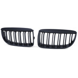 Grill geschikt voor BMW 3 serie E90 E91 / Sedan / Touring 2005-08 - mat zwart