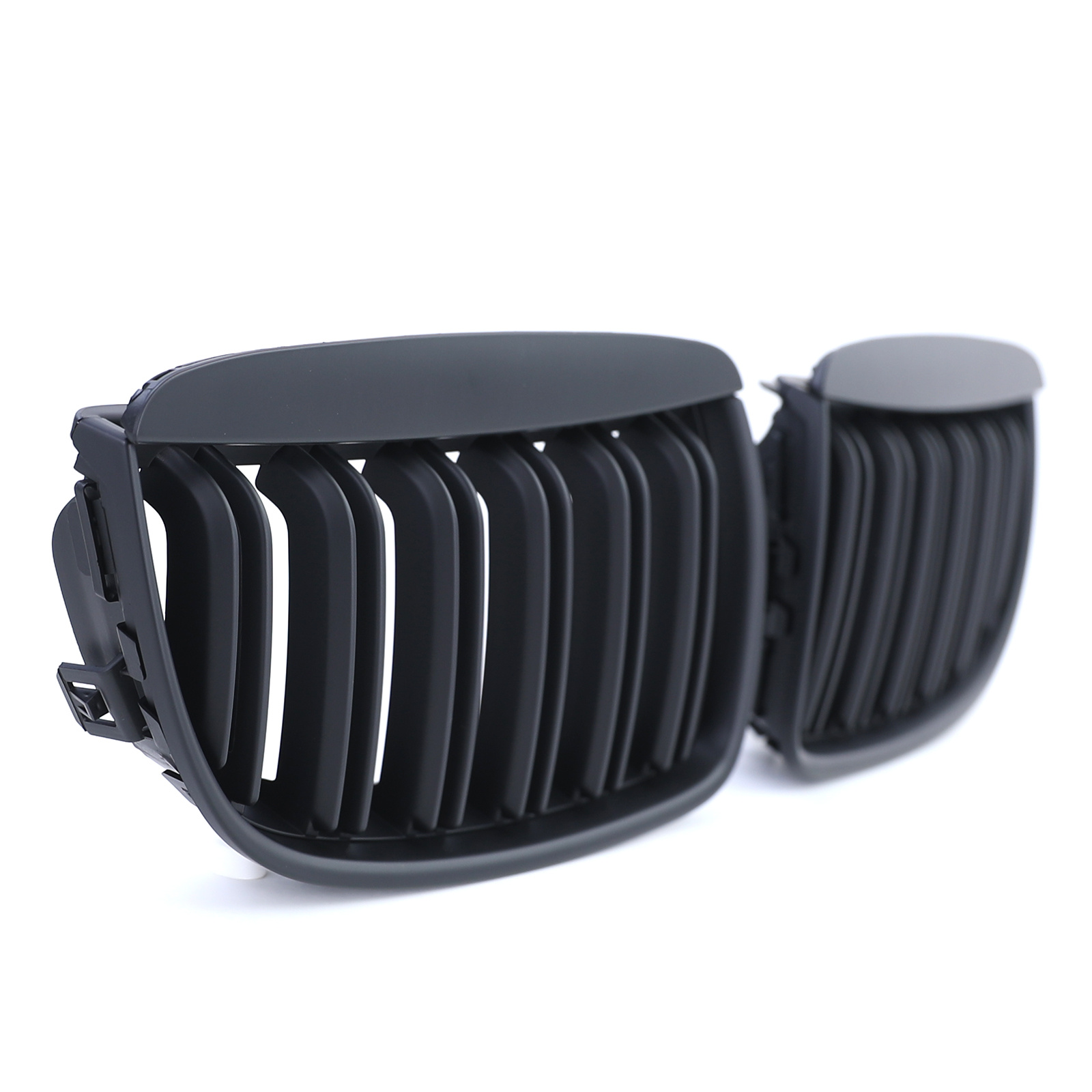 Grill geschikt voor BMW 3 serie E90 E91 / Sedan / Touring 2005-08 - mat zwart