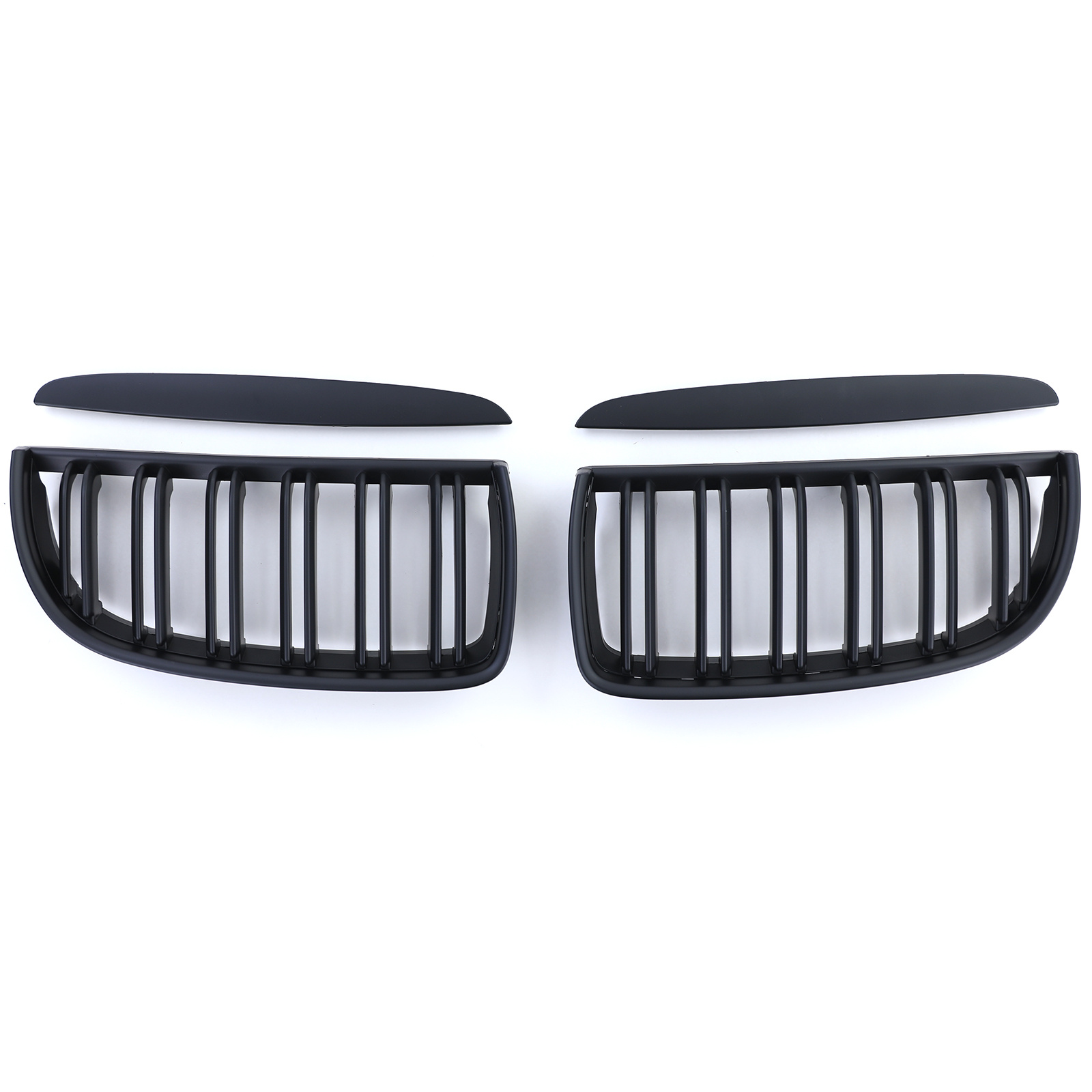 BMW grill - voor BMW 3 serie E90 E91 / Sedan / Touring 2005-08 - mat zwart