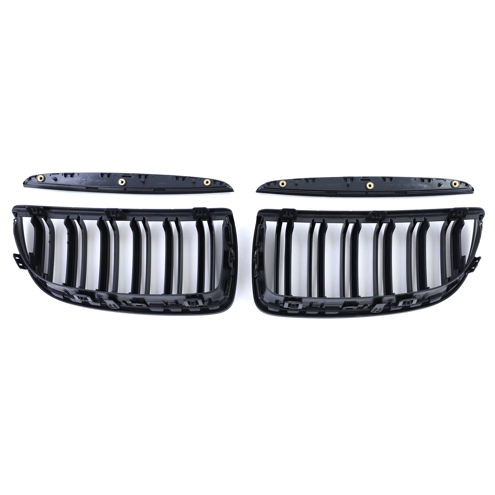 Grill geschikt voor BMW 3 serie E90 E91 / Sedan / Touring 2005-08 - mat zwart