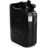 Jerrycan - 20 liter - benzine - 460x360x180 mm - zwart