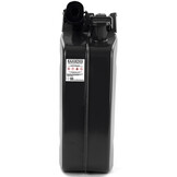 Jerrycan - 20 liter - benzine - 460x360x180 mm - zwart