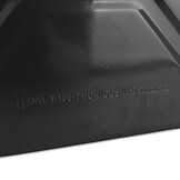 Jerrycan - 20 liter - benzine - 460x360x180 mm - zwart