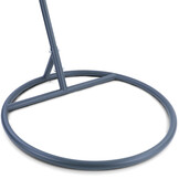 Hangstoel - grijs - 106x120x70cm - met meerkleurige kussen