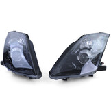 Koplampen - voor Nissan 350Z Z33 Coupé / Roadster 2002-2009 - gerookt zwart