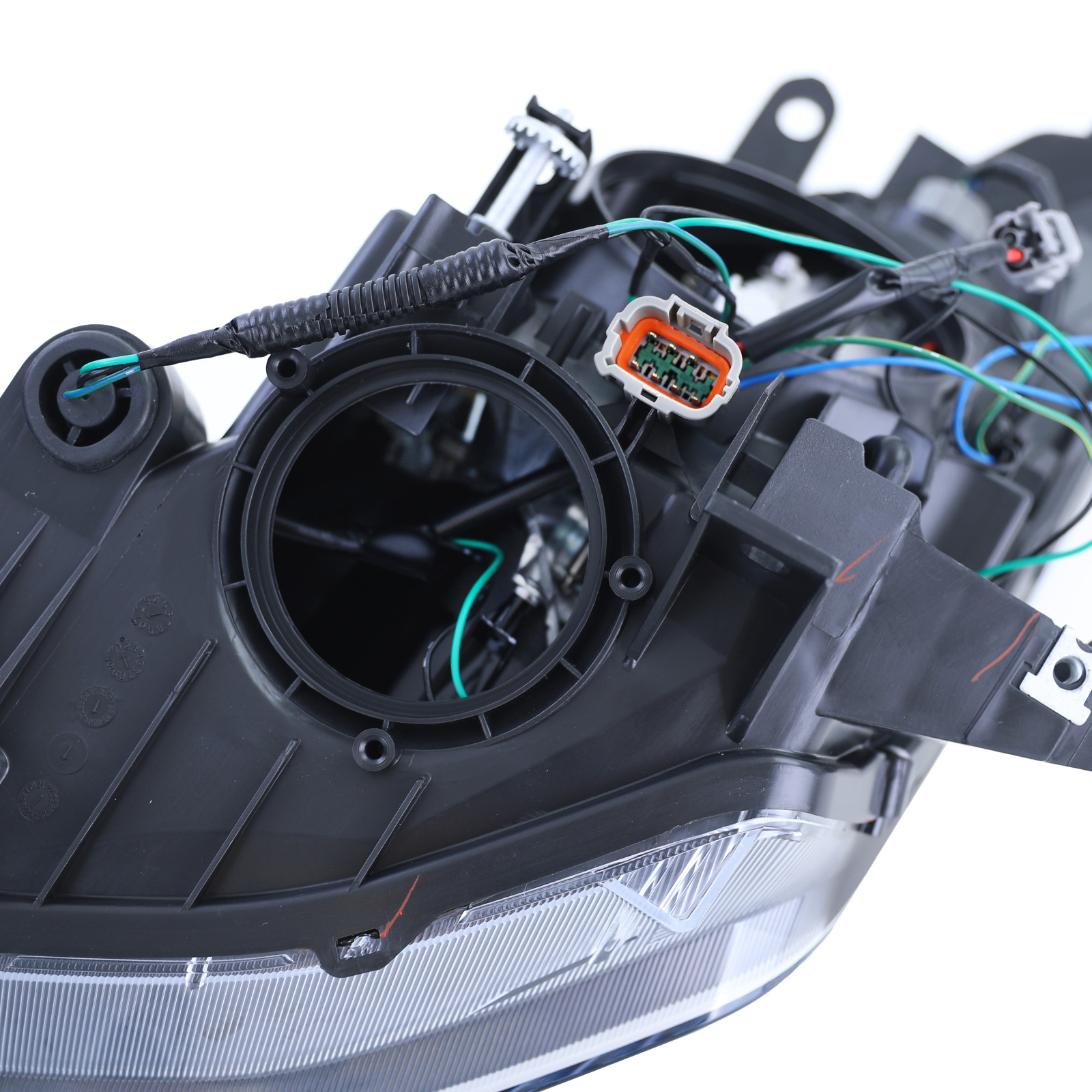 Koplampen geschikt voor Nissan 350Z Z33 Coupé / Roadster 2002-2009 - gerookt zwart