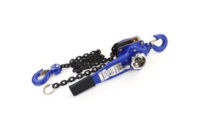 Takel - kettingtakel - 360x120x155 mm - blauw - hefhoogte 1,5 m