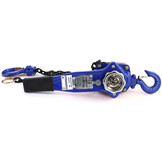 Takel - kettingtakel - 360x120x155 mm - blauw - hefhoogte 1,5 m