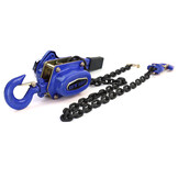 Takel - kettingtakel - 360x120x155 mm - blauw - hefhoogte 1,5 m