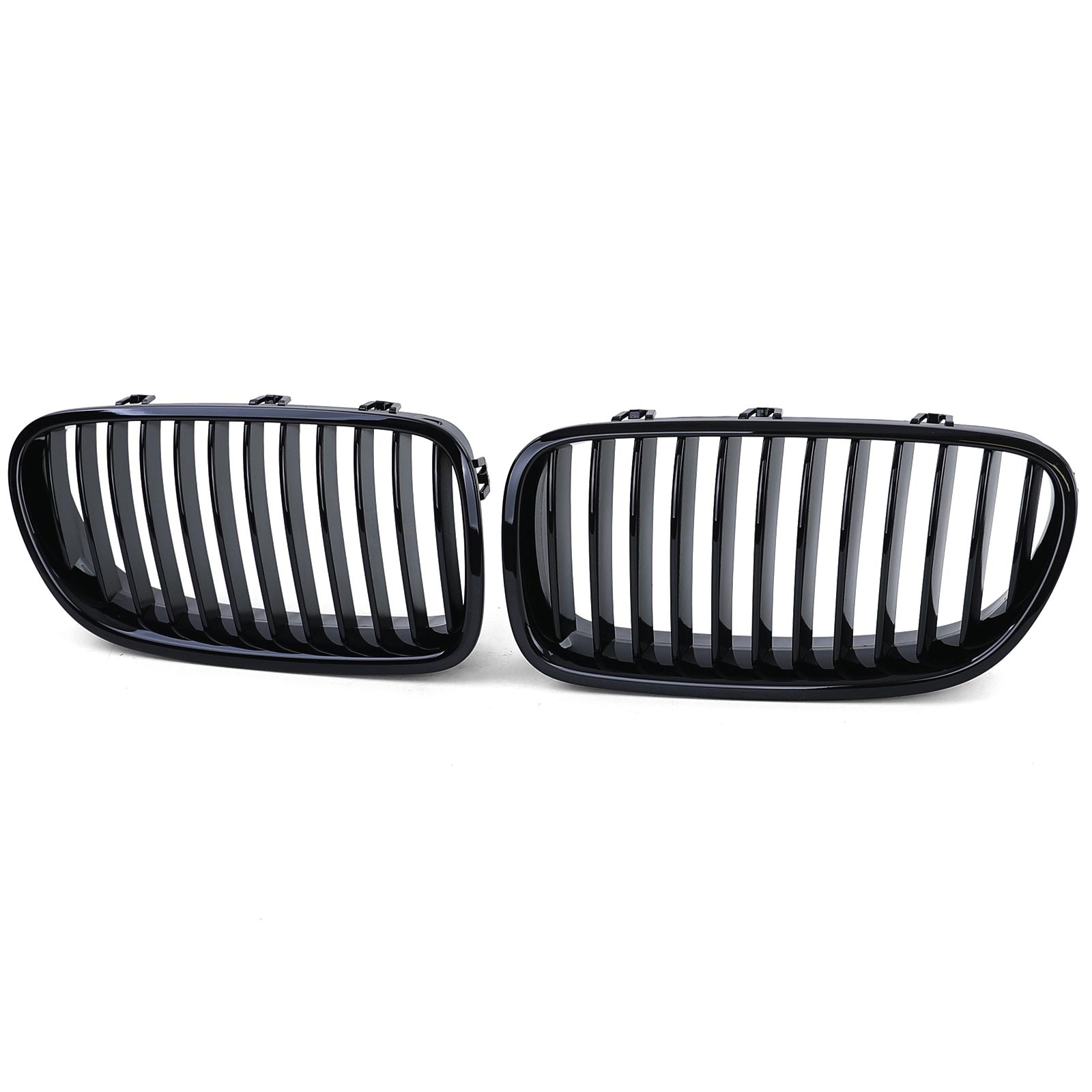 BMW grill geschikt voor BMW 5er F10 F11 2010-17 / Sedan / Touring - glanzend zwart