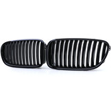 BMW grill - voor BMW 5er F10 F11 2010-17 / Sedan / Touring - glanzend zwart