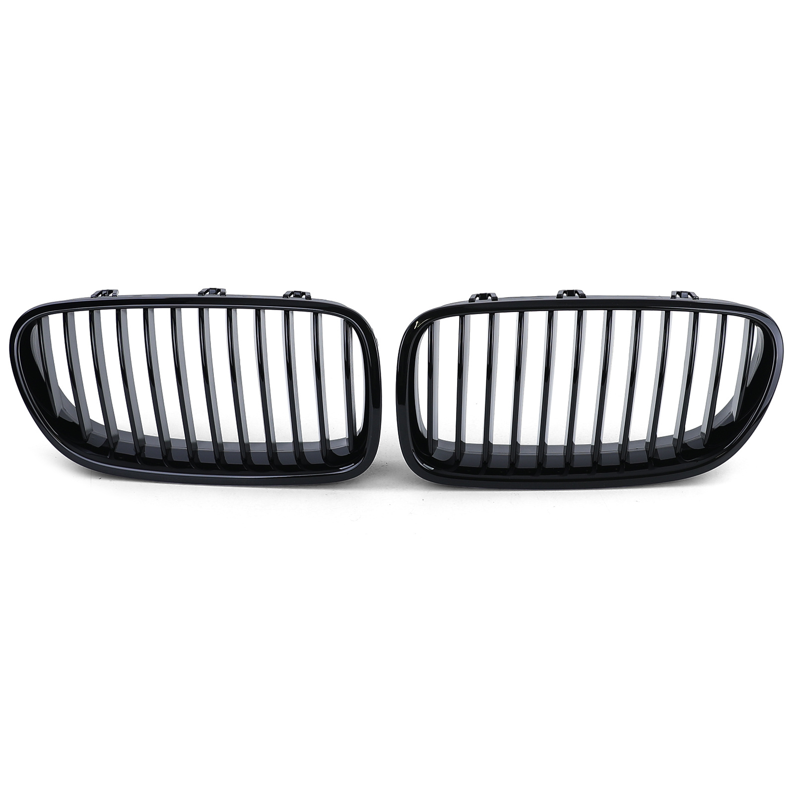 BMW grill geschikt voor BMW 5er F10 F11 2010-17 / Sedan / Touring - glanzend zwart