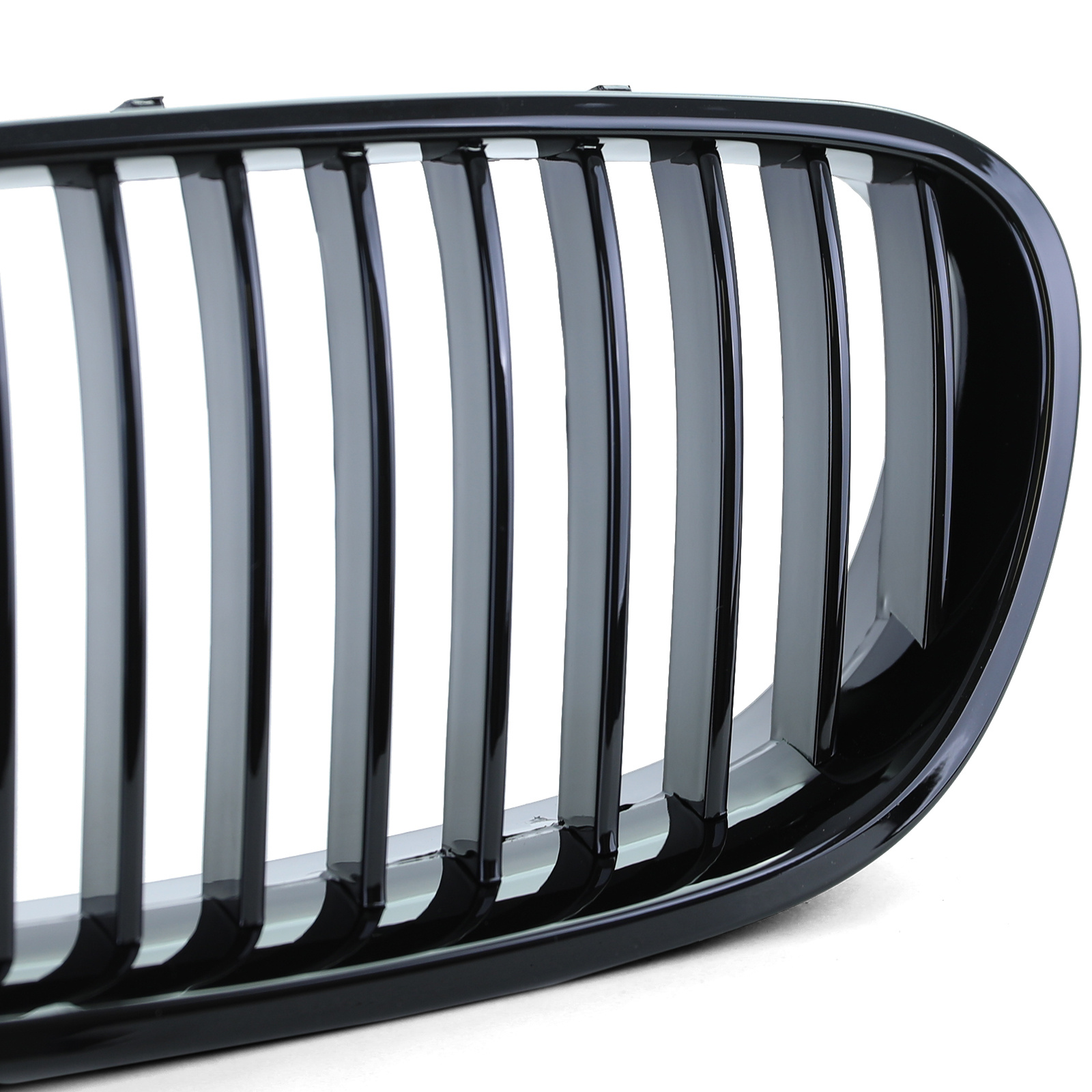 BMW grill - voor BMW 5er F10 F11 2010-17 / Sedan / Touring - glanzend zwart