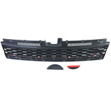 Grill auto geschikt voor VW Golf 7 5G1 / BA5 / Sedan / Variant / Facelift 2012-16 - glanzend zwart