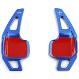 Schakelpeddels - voor BMW 5-serie F10 Sedan F11 Touring F07 GT / 6-serie F06 Gran Coupe F12 Coupé F13 Cabrio / 7-serie F01 - blauw
