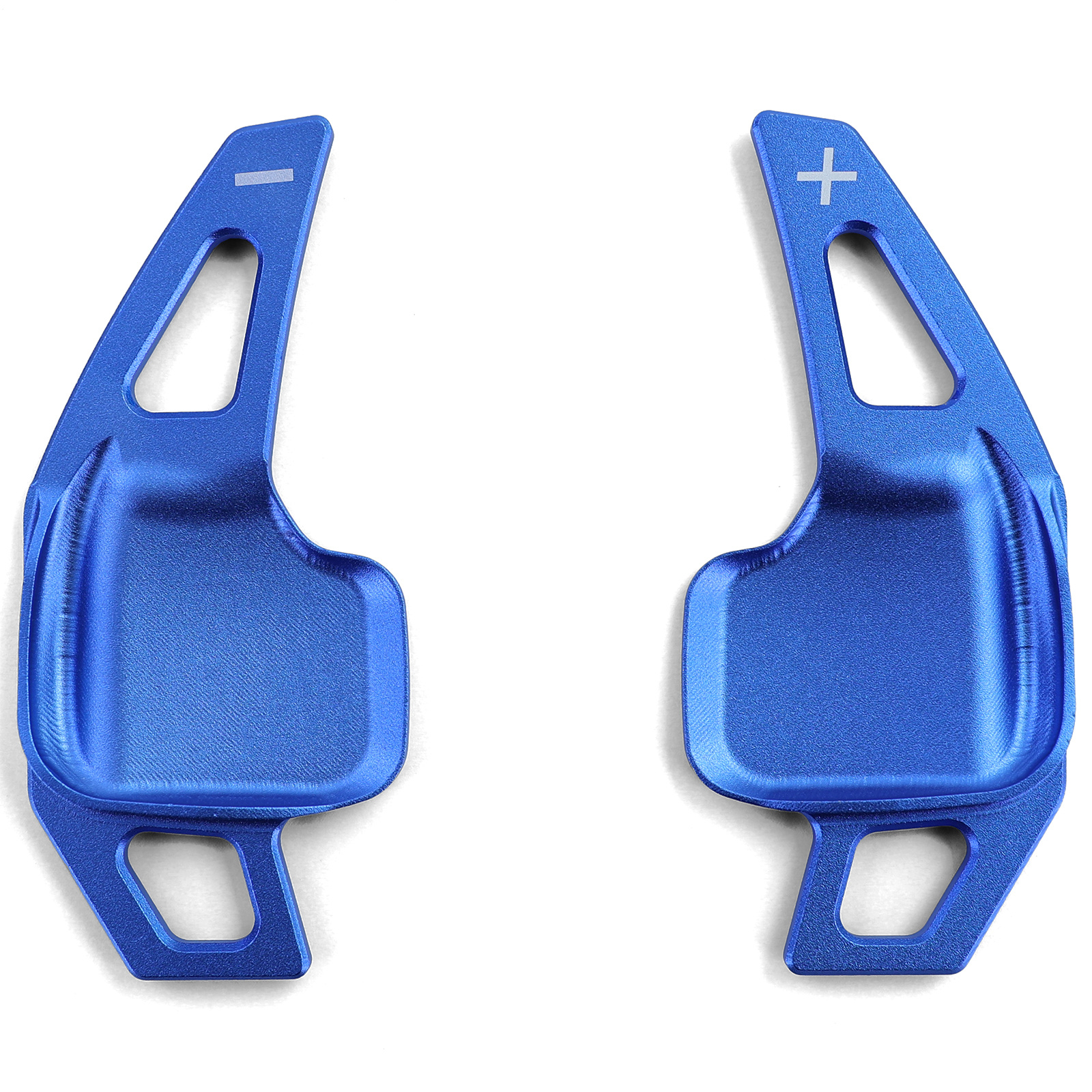 Schakelpeddels geschikt voor BMW 5-serie F10 Sedan F11 Touring F07 GT / 6-serie F06 Gran Coupe F12 Coupé F13 Cabrio / 7-serie F01 - blauw