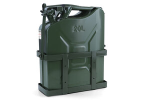Jerrycan - 20 liter - benzine - 460x360x180 mm - groen