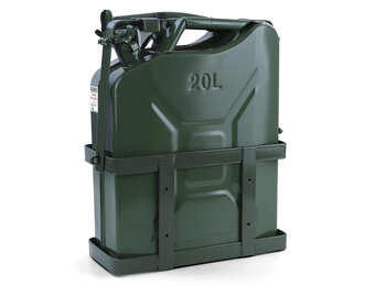 Jerrycan - 20 liter - benzine - 460x360x180 mm - groen