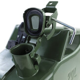 Jerrycan - 20 liter - benzine - 460x360x180 mm - groen