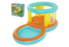 Bestway - kinderzwembad - met springkussen - 194x175x170 cm