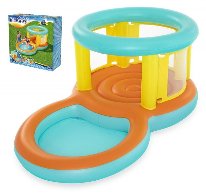 Bestway - kinderzwembad - met springkussen - 194x175x170 cm