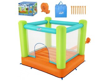 Springkussen - met blower - 194x175x170 cm - Bestway