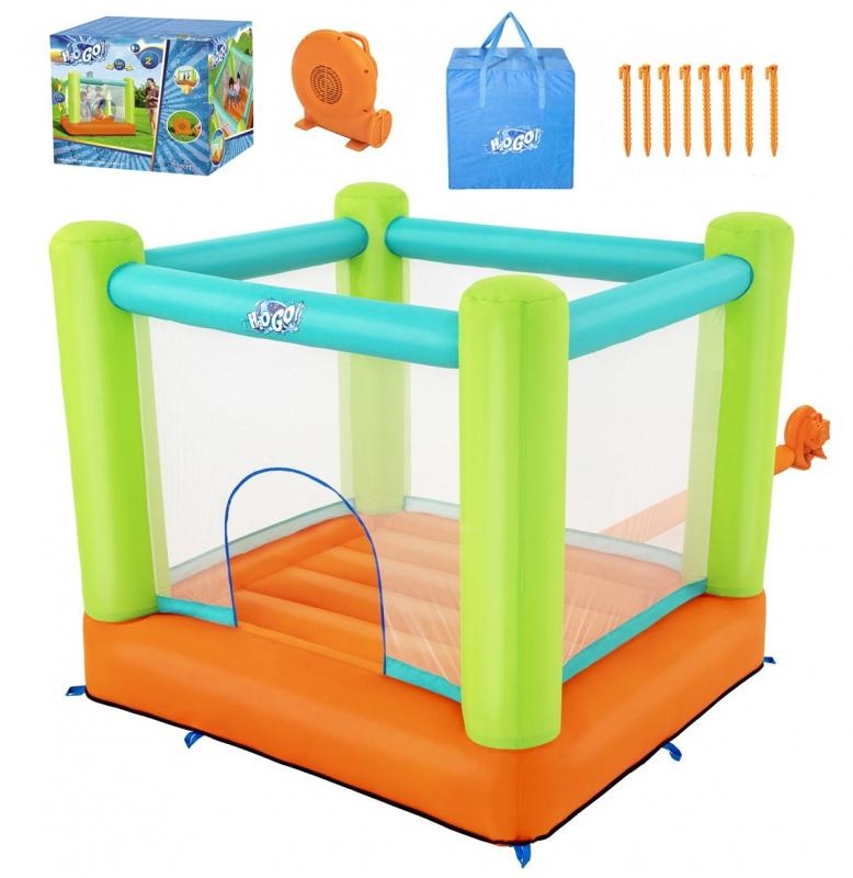 Springkussen - met blower - 194x175x170 cm - Bestway