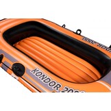 Bestway Kondor 2000 - opblaasboot - 2 personen - met voetpomp