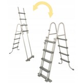Bestway - opzetzwembad - 488x305x107 cm - complete set met pomp