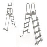 Bestway Power Steel - opzetzwembad - 412x201x122 cm - compleet