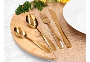 Bestekset - goud bestek - 6 personen - 24-delig