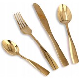 Bestekset - goud bestek - 6 personen - 24-delig
