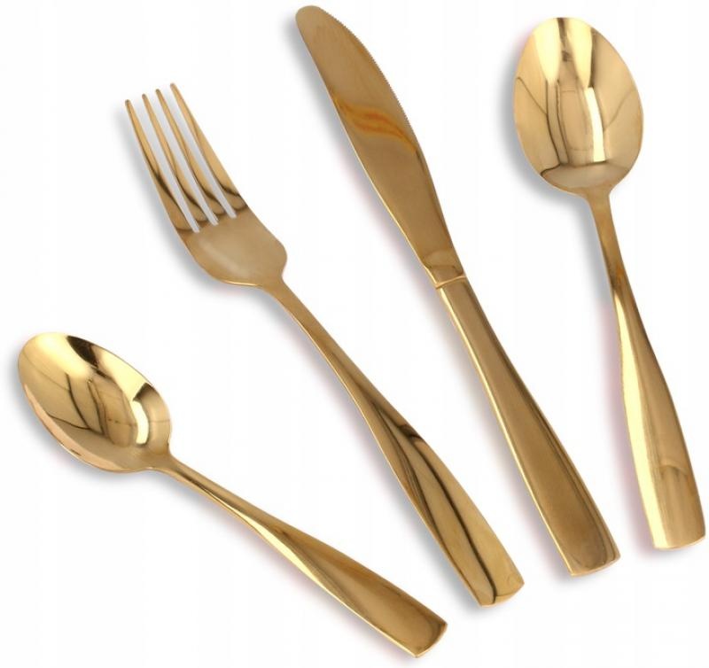 Bestekset - goud bestek - 6 personen - 24-delig
